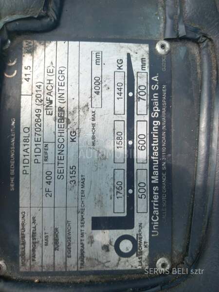 Nissan P1D1A18LQ