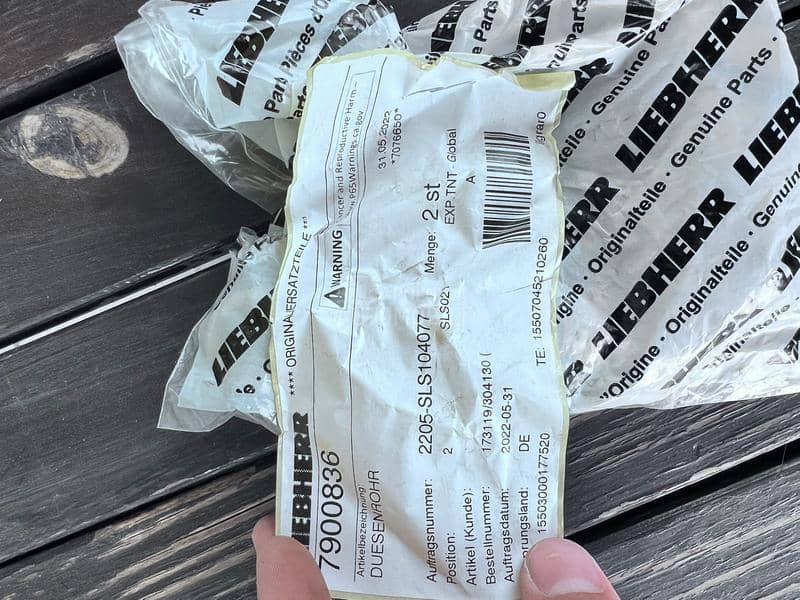 LIEBHERR kompresor i razni delovi