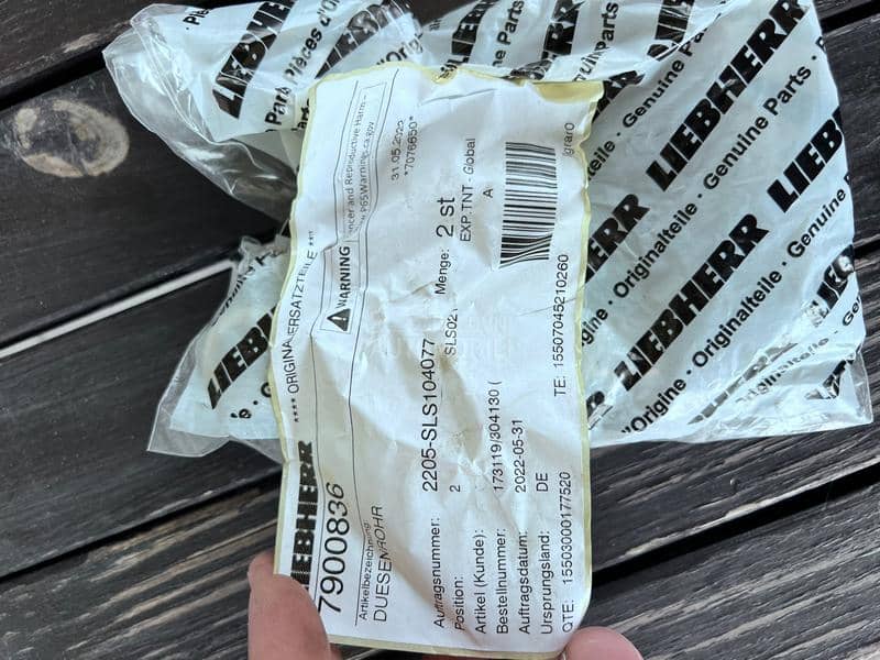 LIEBHERR kompresor i razni delovi