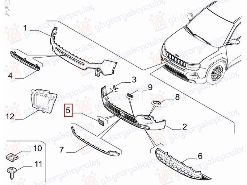 POKLOPAC SENZORE TEMPOMATA (O)