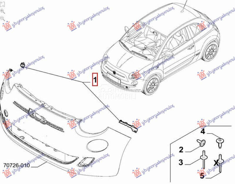 NOSAC PREDNJEG BRANIKA BOCNI P