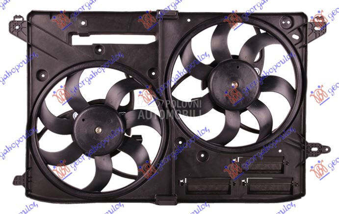 VENTILATOR KOMPLET (1.6 BENZIN
