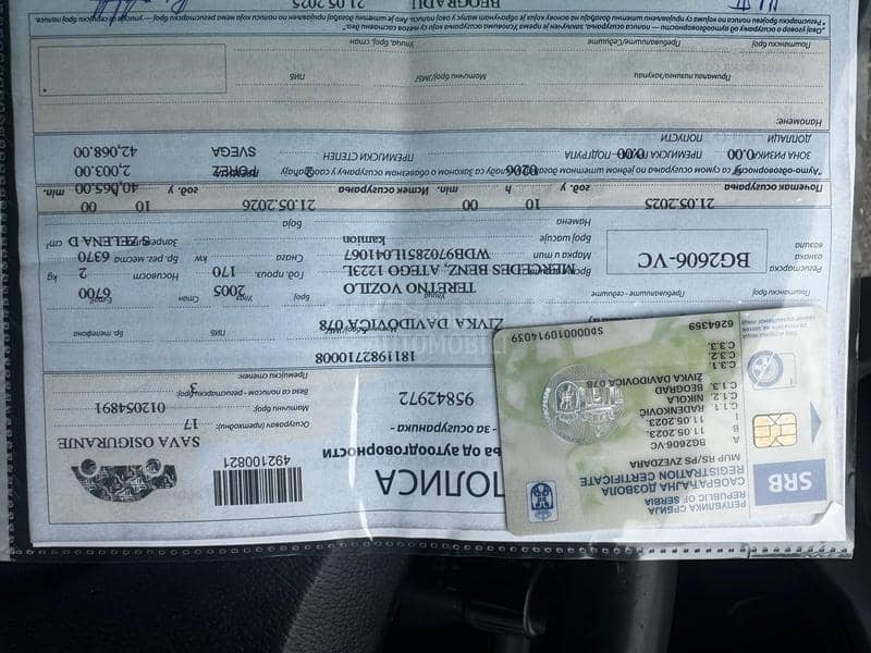 Mercedes Benz Atego 1223