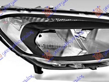 FAR ELEKTRICNI CRNI -2018 (TUR za Ford Tourneo Courier od 2013. do 2025. god.