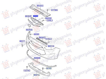 PVC MASKA (O) za Hyundai ix20 od 2011. do 2025. god.