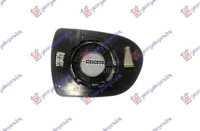 STAKLO RETROVIZORA SA GREJACEM