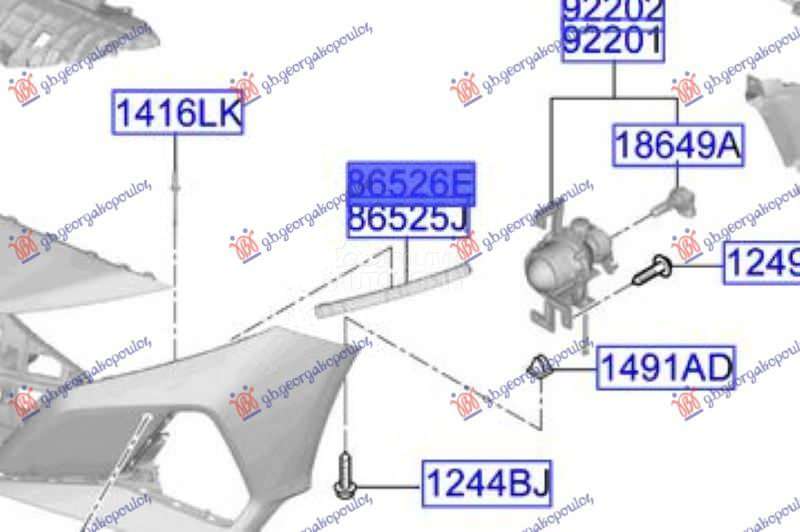 NOSAC PREDNJEG BRANIKA BOCNI P