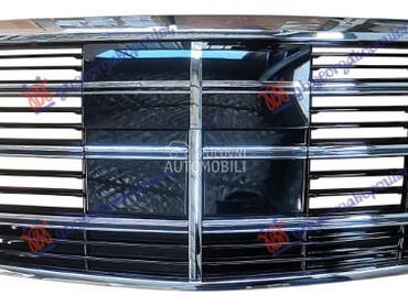 PVC MASKA HROM/CRNA (HROM OKVI za Mercedes Benz S Klasa od 2020. do 2025. god.