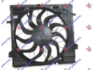 VENTILATOR KOMPLET (3.5/5.5 BE za Mercedes Benz ML Klasa od 2011. do 2025. god.