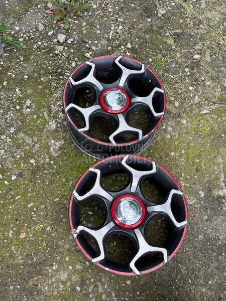Aluminijumske felne abarth 17" 5 x 100