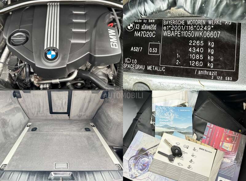 BMW X3 AUTOM/4X4/KOŽA/NAV