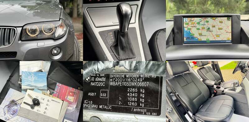 BMW X3 AUTOM/4X4/KOŽA/NAV