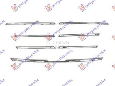 LAJSNE PVC MASKE (SET 7 KOM) za Renault Talisman od 2015. do 2025. god.