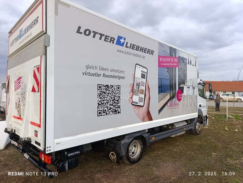 Mercedes Benz ATEGO 818 RAMPA
