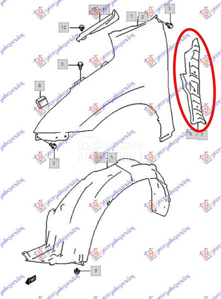 NOSAC BLATOBRANA SPOLJASNJI