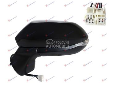 RETROVIZOR ELEKTRICNI SA GREJA za Toyota Yaris Cross od 2021. do 2025. god.