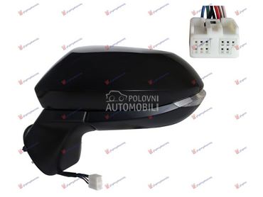 RETROVIZOR ELEKTRICNI SA GREJA za Toyota Yaris Cross od 2021. do 2025. god.