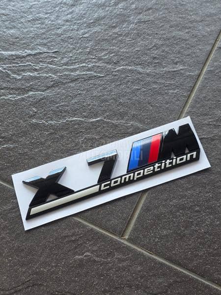 X7M competition crna oznaka