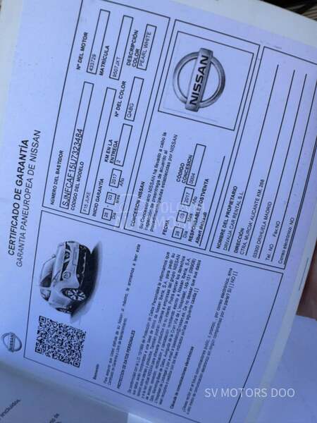 Nissan Juke 1.5dci  PERLA BELA