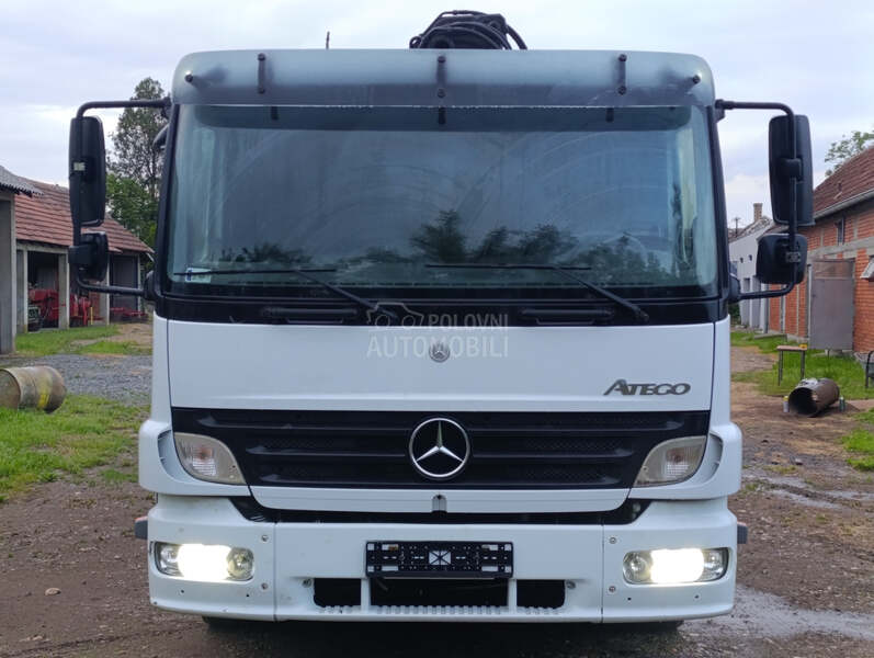 Mercedes Benz Atego 1218 kiper kran