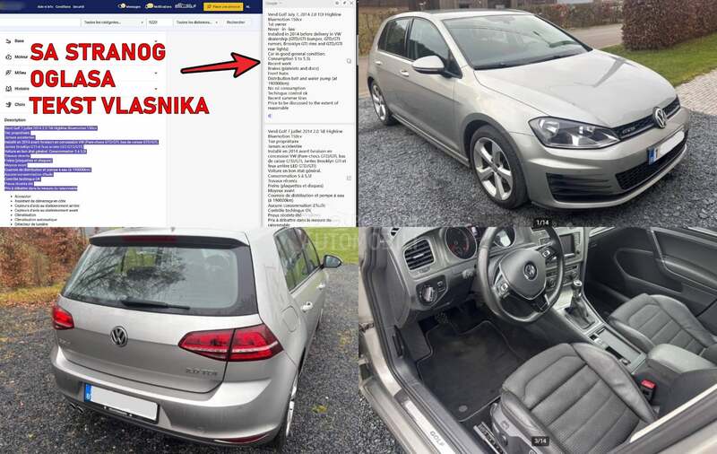 Volkswagen Golf 7 GTS/SPORT/2.0TDI/NAV