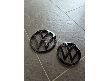 Sjaj crni znakovi NOVO za Volkswagen Golf 7, Golf 8, Golf 7 Alltrack