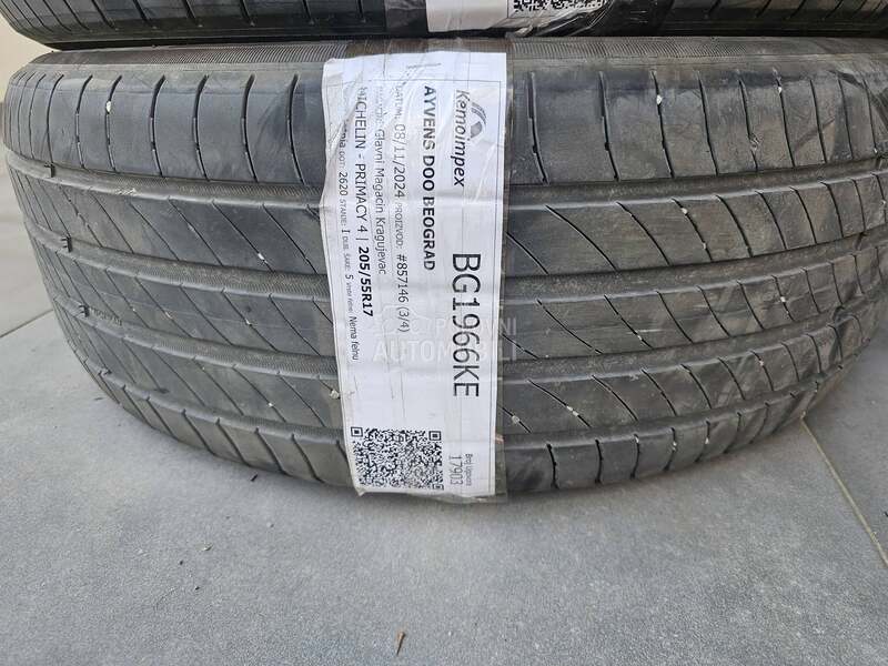Michelin 205/55 R17 Letnja