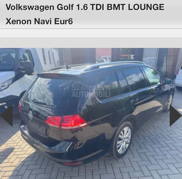 Volkswagen Golf 7 1,6 tdi lounge