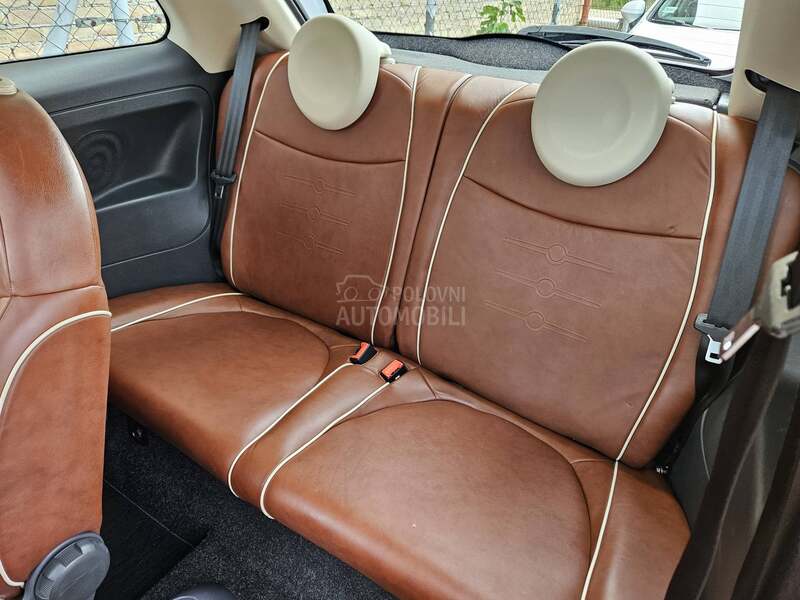 Fiat 500 AUT. PANO KOZA ALU