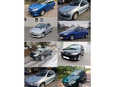 Šoferka Zadnja Hečbek za Peugeot 206