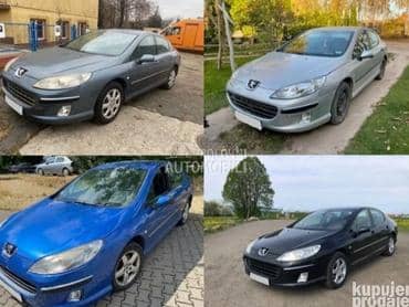 Zadnje Staklo Šoferka Karavan za Peugeot 407