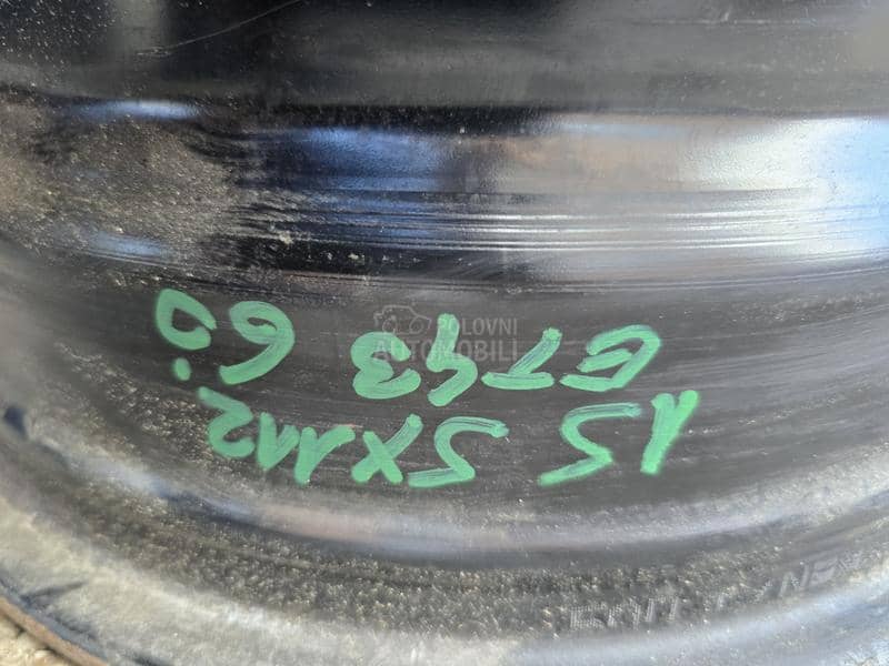 Čelične felne wv 15" 5 x 112