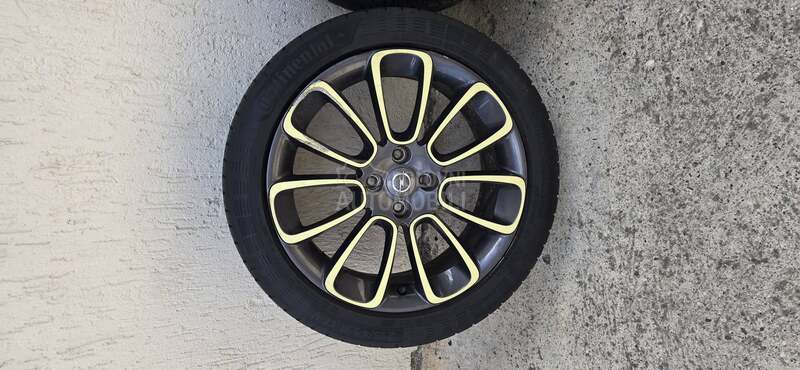 Aluminijumske felne Adam, Corsa,Meriva 17" 4 x 100