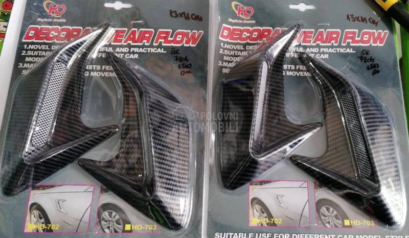 Štitnici branika više modela