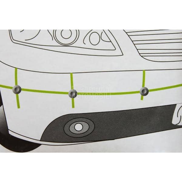 Štitnici branika više modela