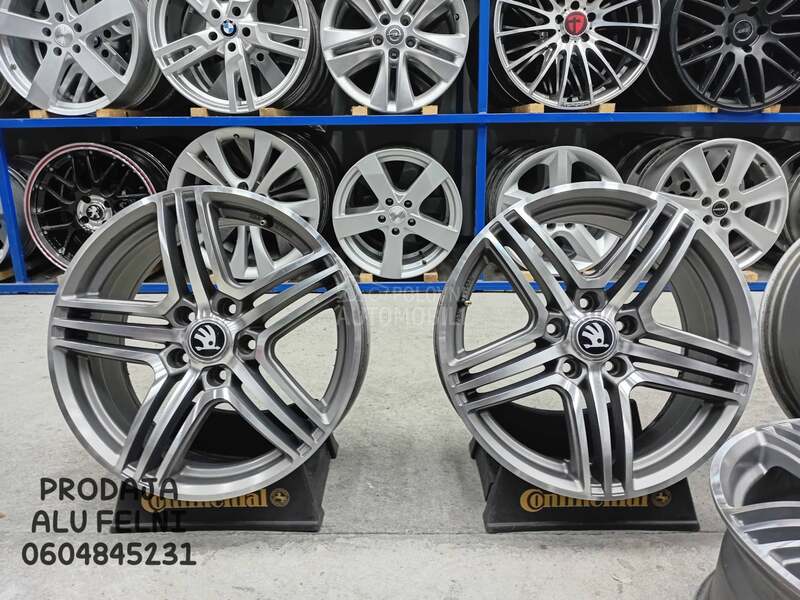 Aluminijumske felne SKODA 17" 5 x 112