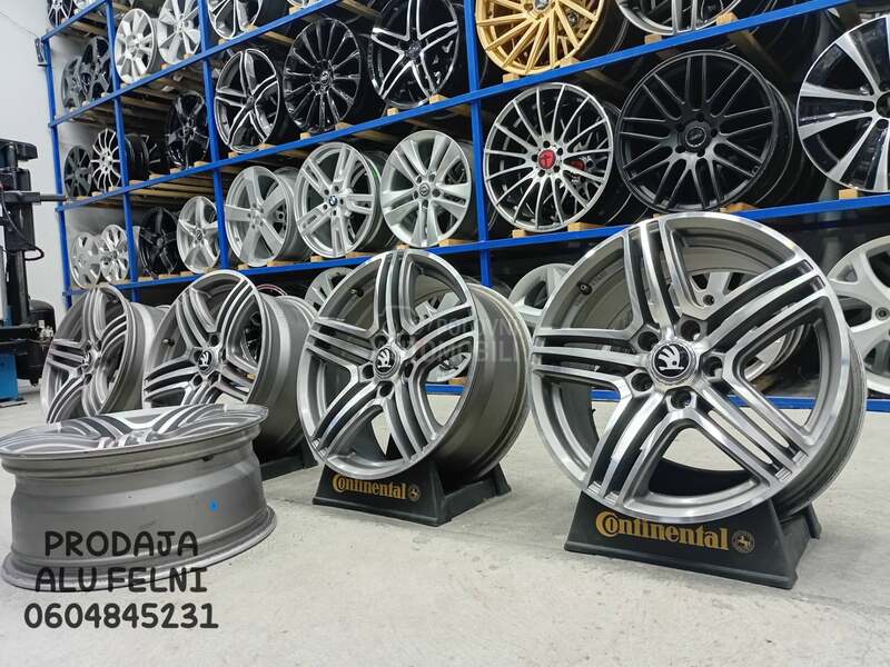 Aluminijumske felne SKODA 17" 5 x 112