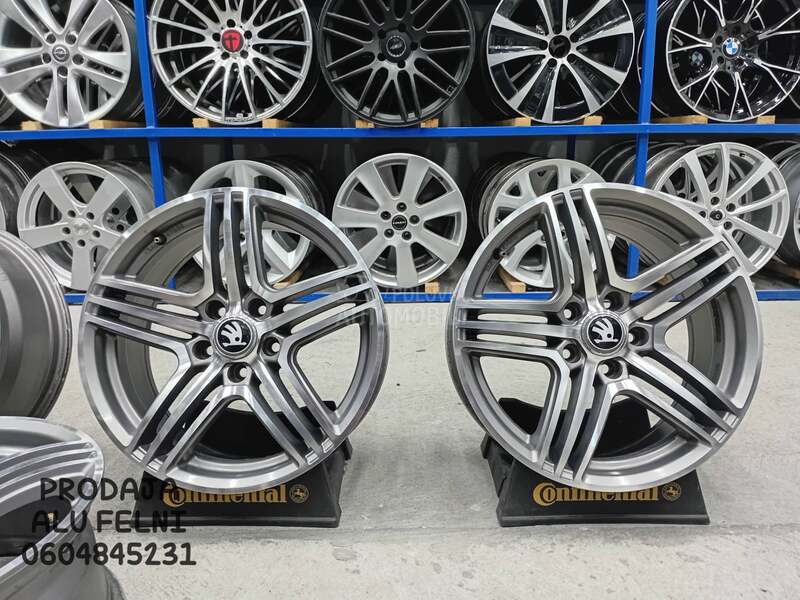 Aluminijumske felne SKODA 17" 5 x 112
