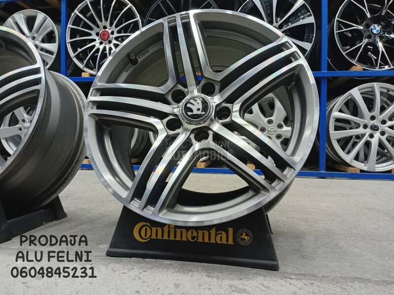 Aluminijumske felne SKODA 17" 5 x 112