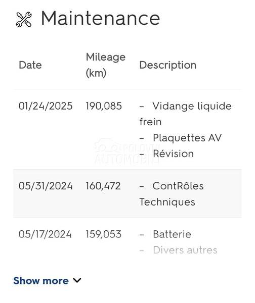 Peugeot 3008 ALLURE 8 MM lanac