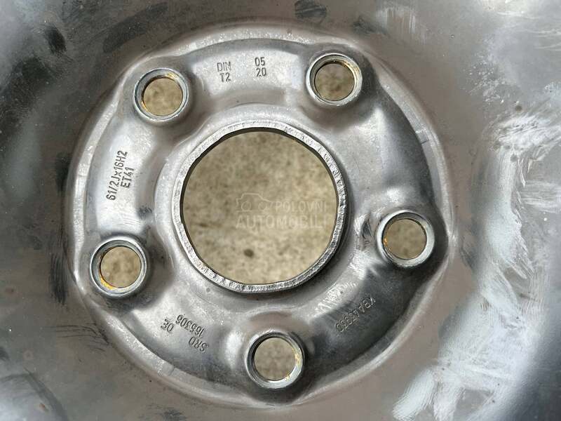 Čelične felne Škoda Audi VW 16" 5 x 112
