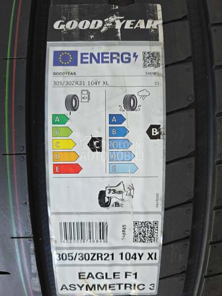 Goodyear 305/30 R21 Letnja