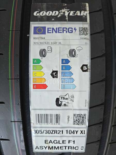 Goodyear 305/30 R21 Letnja