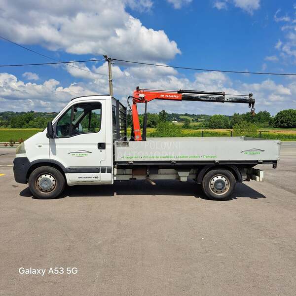 Opel Movano kran