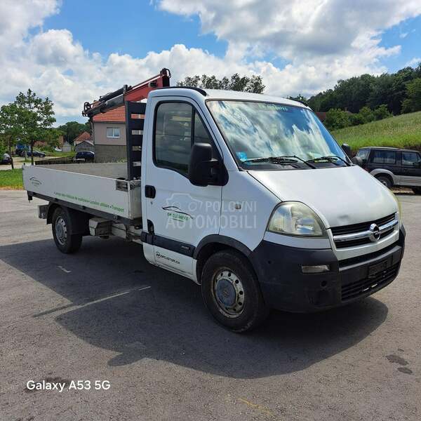 Opel Movano kran