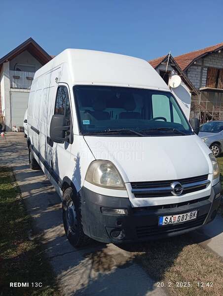 Opel Movano 2.5cdti maxi