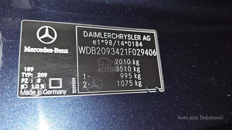 Mercedes Benz CLK 200 Avangarde/AUT