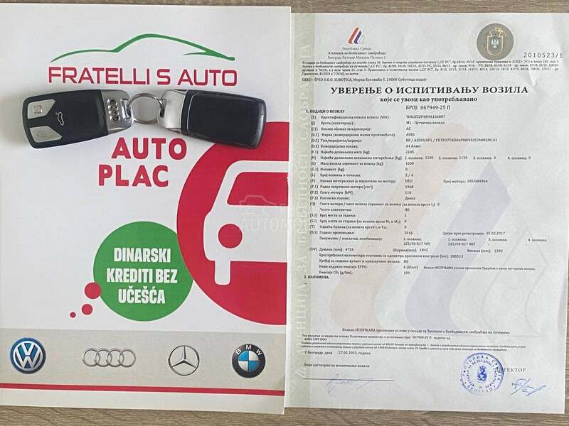 Audi A4 KREDlTl,RATA 245e