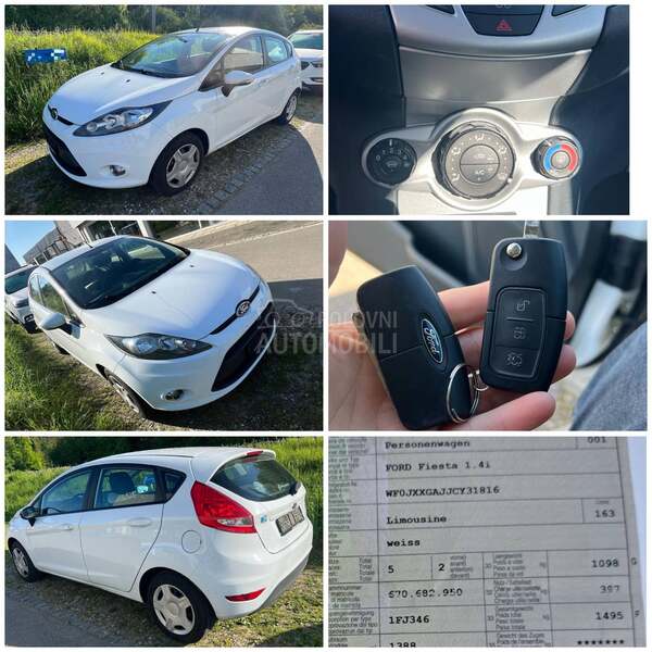 Ford Fiesta 1.4 PREELEPA  2013