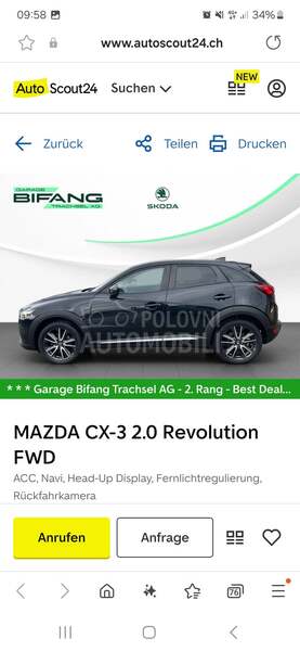 Mazda CX-3 2.0 Revolution